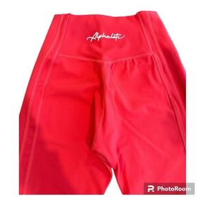Alphalete Pulse Kinnetic Leggings Hot Pink Size XS